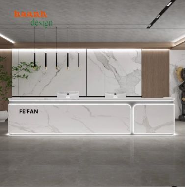 Quầy lễ tân khách sạn - Điểm Nhấn Trong Dịch Vụ Khách Sạn-QLK 013