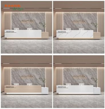 Bàn tiếp tân cao cấp cho công ty và tập đoàn lớn-QLT 019