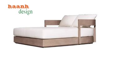 Sofa Gỗ Teak Sân Vườn - Sang Trọng,Thân Thiện Với Môi Trường-SNT010