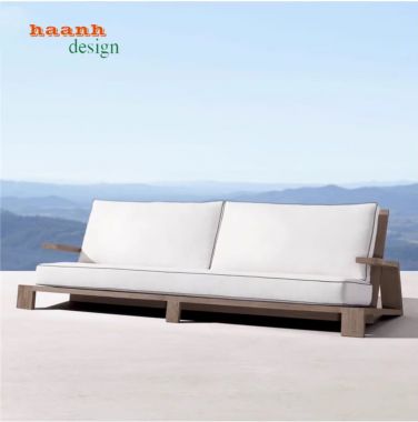 Sofa gỗ ngoài trời sản ngoài chất lượng và bền lâu-SNT 009