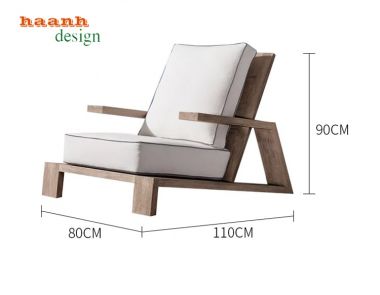 Sofa gỗ ngoài trời sản ngoài chất lượng và bền lâu-SNT 009