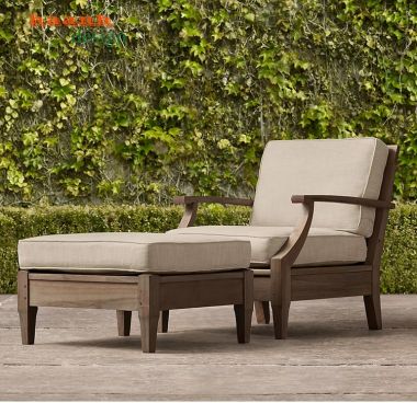 Sofa gỗ sân vườn ngoài trời SNT002