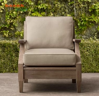 Sofa gỗ sân vườn ngoài trời SNT002