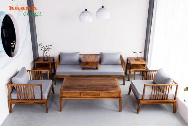 Sofa phòng khách giả cổ đời minh gỗ tự nhiên BGC 005