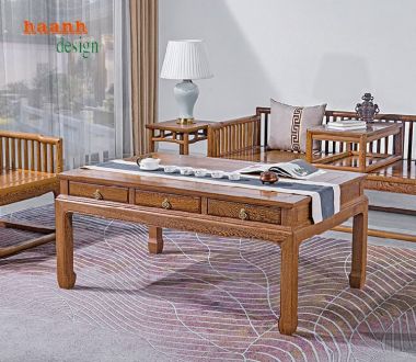 Tìm hiểu ưu điểm của sofa phòng khách gỗ sồi-BGC 010