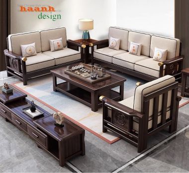 Mẫu ghế sofa gỗ đơn giản hiện đại đơn giản và hiện đại- SFH 004