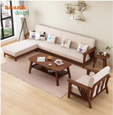 Thiết kế sofa gỗ tự nhiên phù hợp với không gian sống-SFH 006