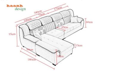 Top mẫu ghế sofa gia đình sang trọng được ưa chuộng nhất-SFN 014
