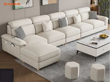 Sofa nỉ hiện đại thiết kế góc linh hoạt - SFN 018