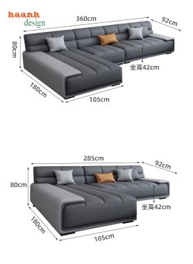 Phong cách sofa gia đình phù hợp từng gia đình-SFN 005