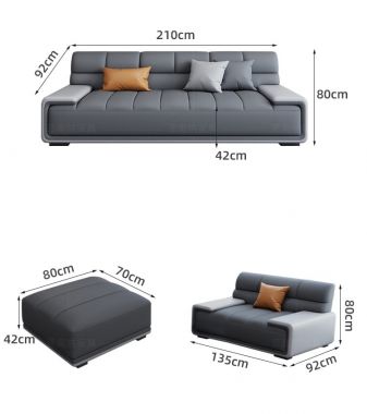 Phong cách sofa gia đình phù hợp từng gia đình-SFN 005