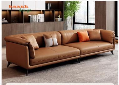 Sofa giả da phòng khách cho gia đình sang trọng SFN 003