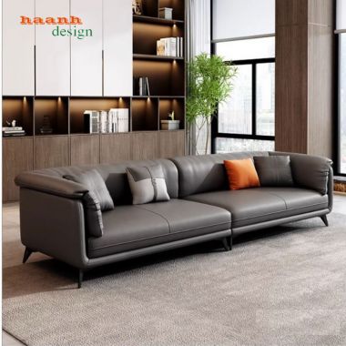 Sofa giả da phòng khách cho gia đình sang trọng SFN 003