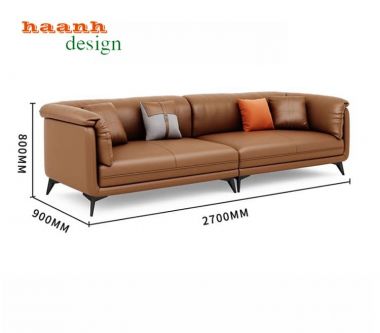 Sofa giả da phòng khách cho gia đình sang trọng SFN 003