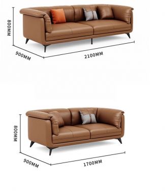 Sofa giả da phòng khách cho gia đình sang trọng SFN 003