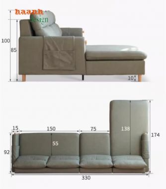 Mang lại sự thoải mái với sofa phòng khách gia đình-SFN 006