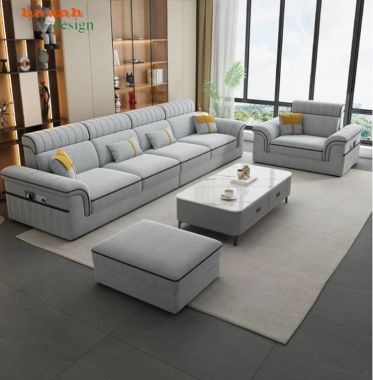 Sofa Phòng Khách Đẹp – Xu Hướng Nội Thất Hiện Đại 2026-SFN 017