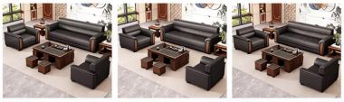 Bộ sofa văn phòng sang trọng nâng tầm không gian lãnh đạo-VFVP 018