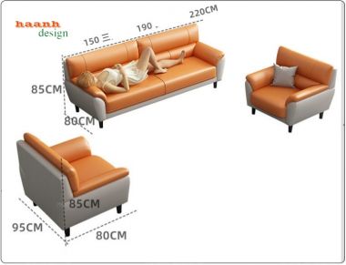 Sofa phòng lãnh đạo Nâng tầm đẳng cấp không gian-SFVP 007