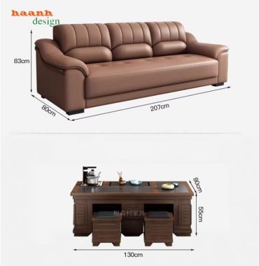 Sofa văn phòng hiện đại –đẳng cấp cho phòng lãnh đạo-VFVP 017
