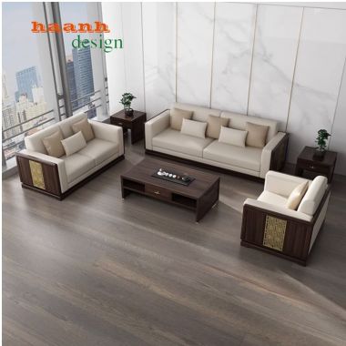 Sofa gỗ phòng lãnh đạo doanh nghiệp tinh tế SFVP 003