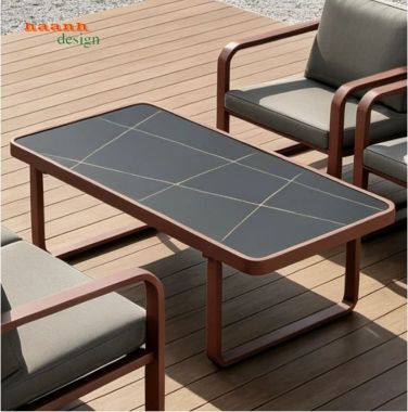Bộ sofa sắt ngoài trời hiện đại - SST 010