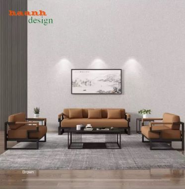 Bàn ghế sofa sắt phòng khách đẹp hiện đại giá tốt 2026-SFS 012