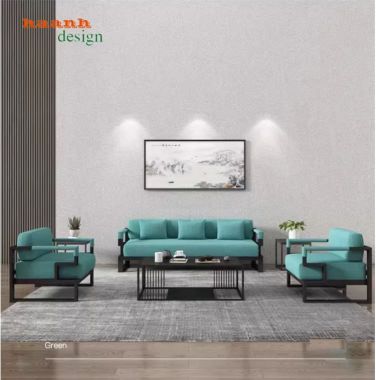 Bàn ghế sofa sắt phòng khách đẹp hiện đại giá tốt 2026-SFS 012