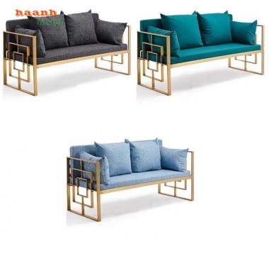 Sofa sắt sơn tĩnh điện phòng khách gia đình hiện đại SFS 003