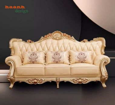 Bàn ghế sofa tân cổ điển cao cấp – Sang trọng chuẩn Châu Âu-SFC 010