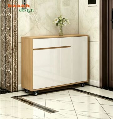 Tủ giày gỗ công nghiệp tiện dụng cho gia đình TDC001