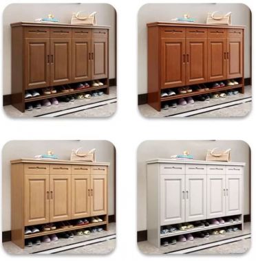 Mẫu tủ giày dép bằng gỗ sang trọng xu hướng 2026-TGH 013