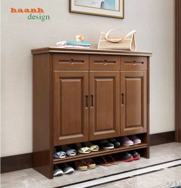 Mẫu tủ giày dép bằng gỗ sang trọng xu hướng 2026-TGH 013