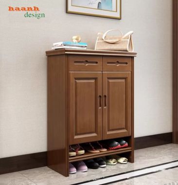 Mẫu tủ giày dép bằng gỗ sang trọng xu hướng 2026-TGH 013