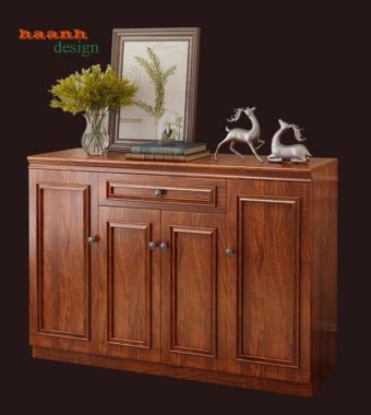 Tủ để giày dép bằng gỗ cao cấp – Thiết kế xu hướng 2025-TGH 012