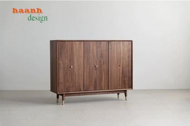 Tinh tế tủ đựng giày dép bằng gỗ tự nhiên cho không gian sống-TGH 004