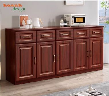 Top mẫu tủ gỗ đựng đồ nhà bếp đẹp sang trọng hiện nay-TLT 011