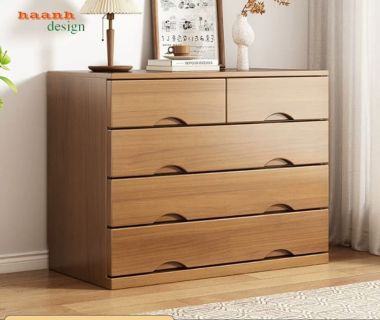 Tủ Gỗ Ngăn Kéo Hiện Đại Cho Phòng Ngủ Gia Đình-TNK 005