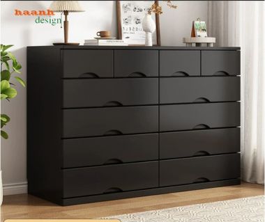 Tủ Gỗ Ngăn Kéo Hiện Đại Cho Phòng Ngủ Gia Đình-TNK 005