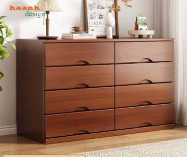 Tủ Gỗ Ngăn Kéo Hiện Đại Cho Phòng Ngủ Gia Đình-TNK 005