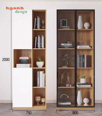 Mẫu tủ tường gỗ công nghiệp đẹp, bền, giá tốt 2025-TPK 005