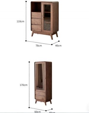 Mẫu Tủ Kệ Tivi Phòng Khách Gỗ Óc Chó Sang Trọng-TPK 017