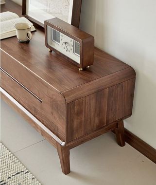Mẫu Tủ Kệ Tivi Phòng Khách Gỗ Óc Chó Sang Trọng-TPK 017