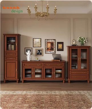 Top mẫu tủ rượu đẹp bằng gỗ được ưa chuộng nhất 2026-TPK 016