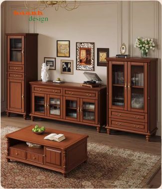 Top mẫu tủ rượu đẹp bằng gỗ được ưa chuộng nhất 2026-TPK 016