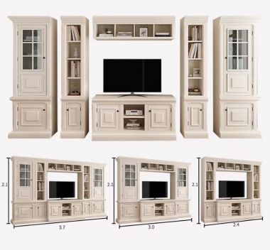 Tủ kệ gỗ phòng khách hiện đại kết hợp kệ tivi và tủ rượu đẹp-TPK 014