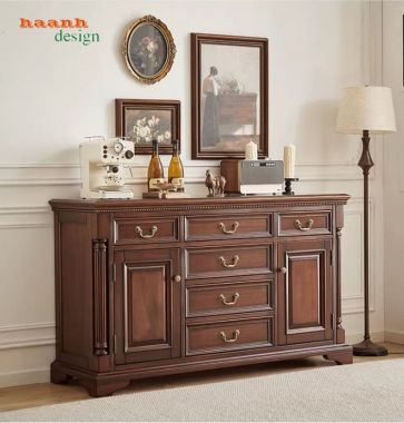 Mẫu tủ rượu đẹp phong cách tân cổ điển châu Âu-TCC 014