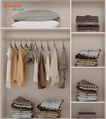 Tủ quần áo cánh kính màu trà nhiều khoang - TCK 010
