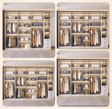 Tủ quần áo gỗ cánh kính – Xu hướng nội thất 2026-TCK 009