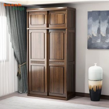 Tủ quần áo gỗ óc chó-TAH 015